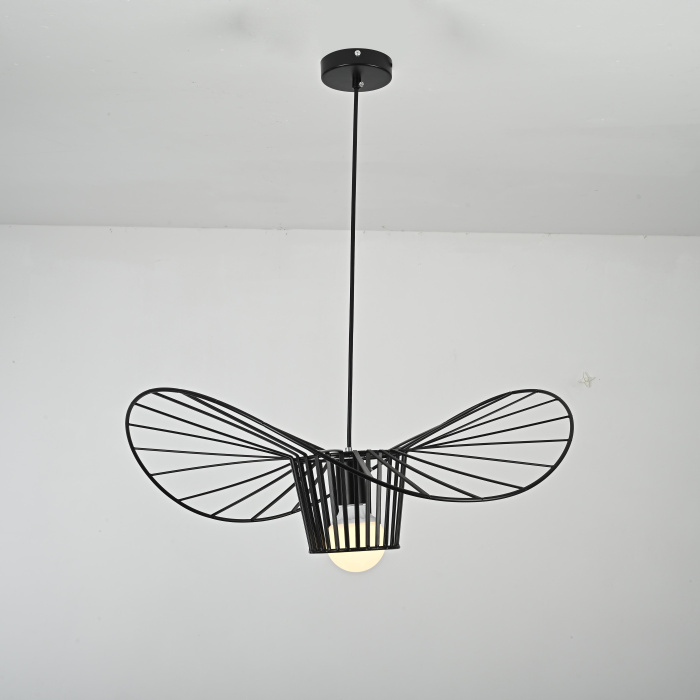 Подвесной светильник HAT D60 Black ImperiumLoft