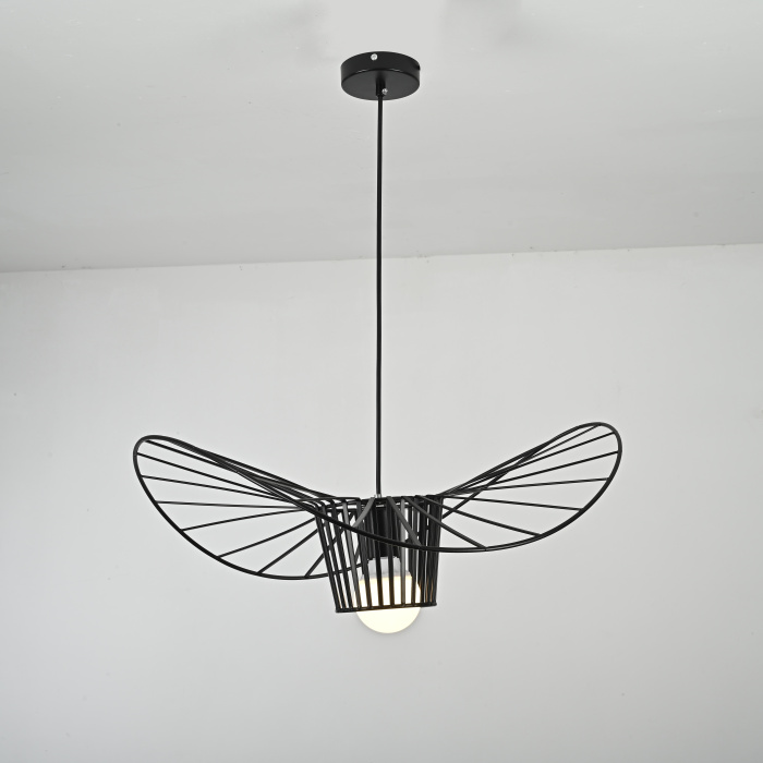 Подвесной светильник HAT D60 Black ImperiumLoft