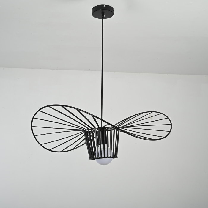 Подвесной светильник HAT D60 Black ImperiumLoft