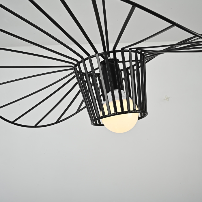 Подвесной светильник HAT D60 Black ImperiumLoft