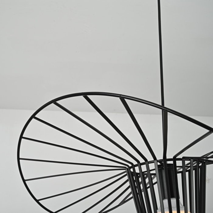 Подвесной светильник HAT D60 Black ImperiumLoft