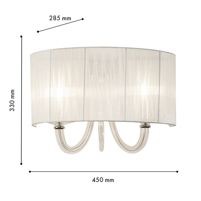 Бра Favourite Snow 1698-2W