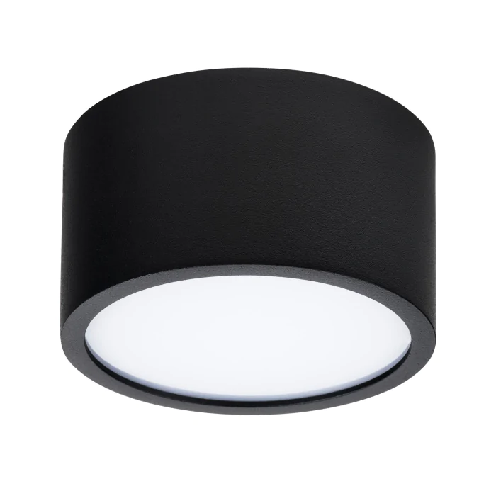 211917 Светильник ZOLLA CYL LED-RD 10W 780LM ЧЕРНЫЙ 3000K IP44 (в комплекте)