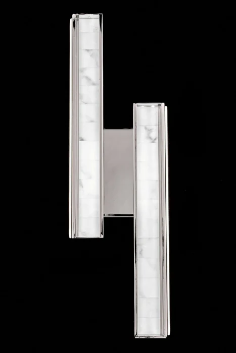 Настенный светильник Leon Christine LE7702/2W Black Chrome