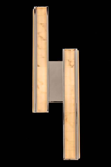 Настенный светильник Leon Christine LE7702/2W Black Chrome