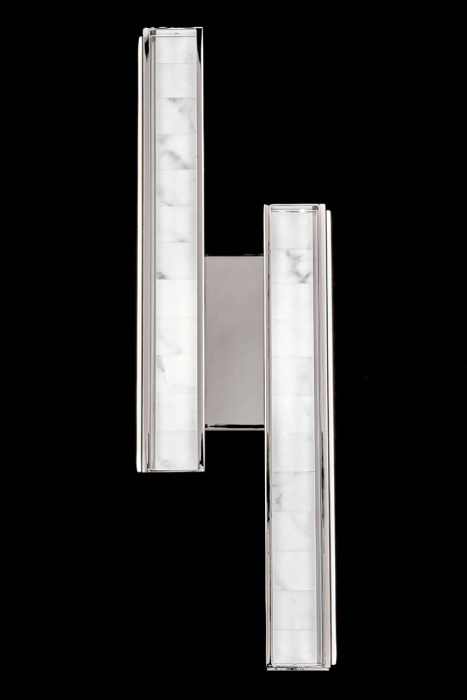 Настенный светильник Leon Christine LE7702/2W Black Chrome