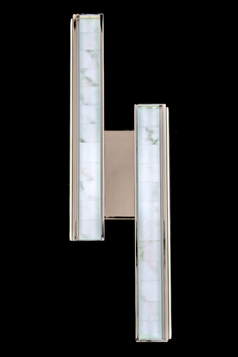 Настенный светильник Leon Christine LE7702/2W Black Chrome