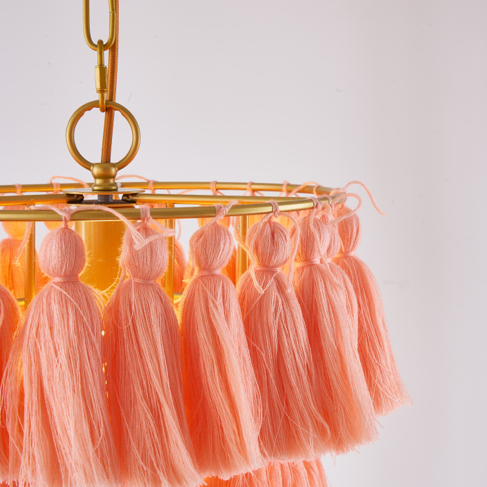 Подвесной светильник TASSEL Карамель ImperiumLoft