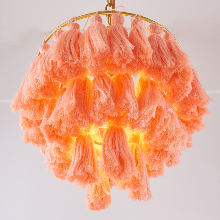 Подвесной светильник TASSEL Карамель ImperiumLoft