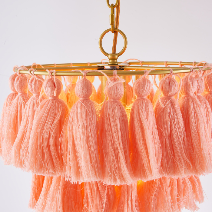 Подвесной светильник TASSEL Карамель ImperiumLoft