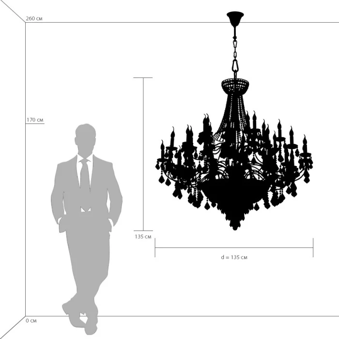 Люстра подвесная Classic Osgona 700511