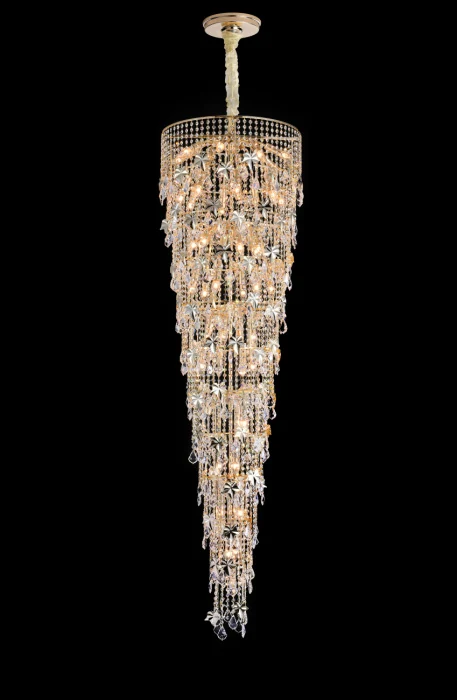 Каскадная люстра Leon Milena LE3043/2200 GD