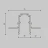 Шинопровод встраиваемый Maytoni Busbar trunkings Exility TRX034-423.12W