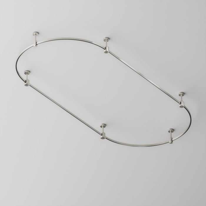 Шинопровод полукруг Maytoni Busbar trunkings Flarity TRX154-SR-D800-PT