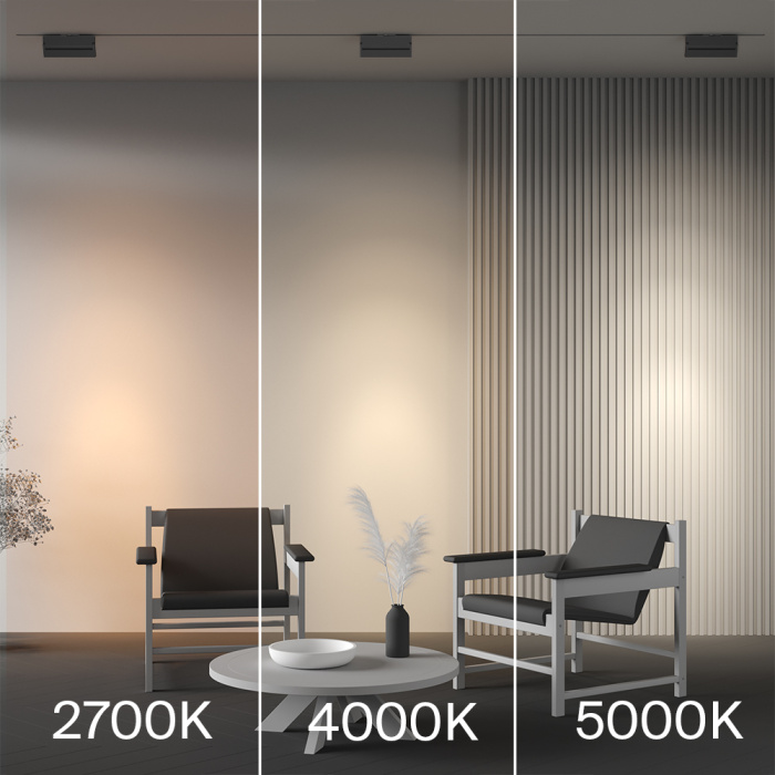 Трековый светильник Maytoni Basis Rot TR223-1-12WCCT-W-B