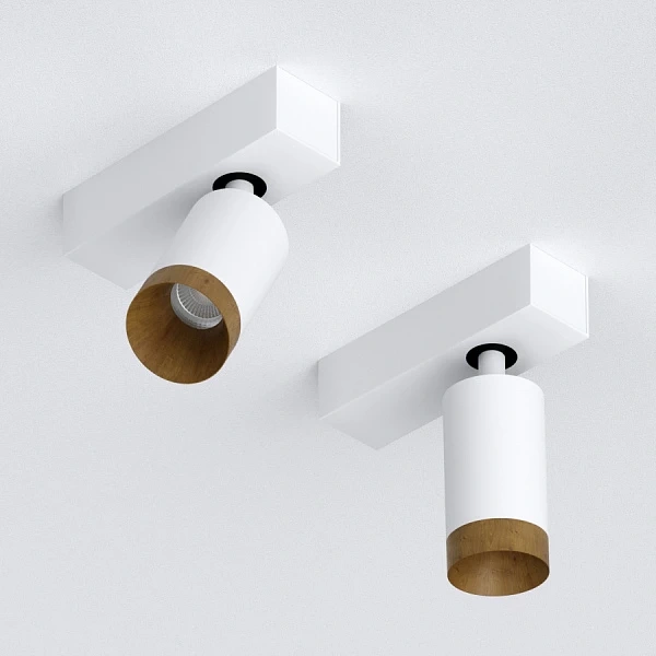 Спот Ledron SAGITONY E S60 Wooden White