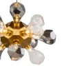 Подвесная люстра Delight Collection KR1197 KR1197P-12 brass, smoky/clear