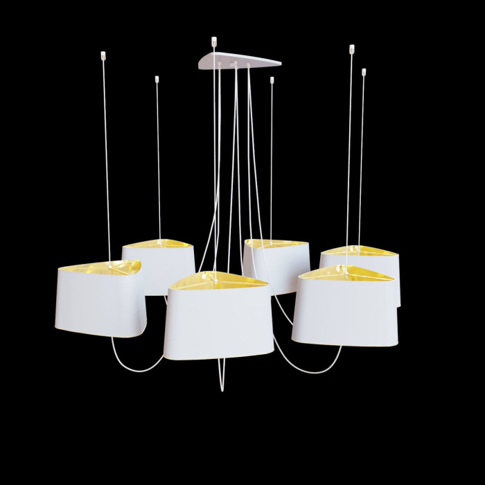 Подвесная люстра Loft it Nuage LOFT1167-6WH