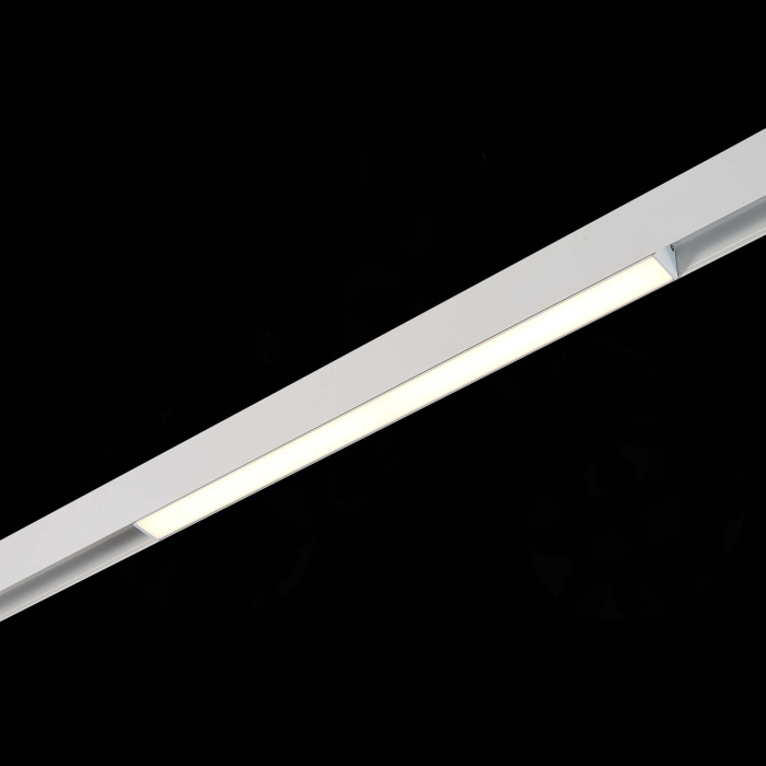 Магнитный трековый светильник Белый LED 1*12W 3000K 780Lm Ra>90 120 IP20 L406xW22xH44 4 ST360.536.12