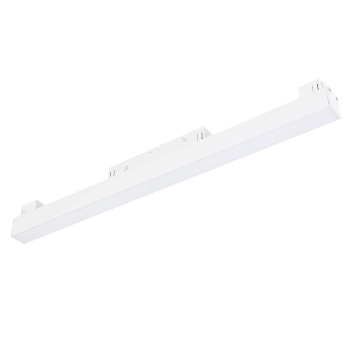 Магнитный трековый светильник Белый LED 1*12W 3000K 780Lm Ra>90 120 IP20 L406xW22xH44 4 ST360.536.12