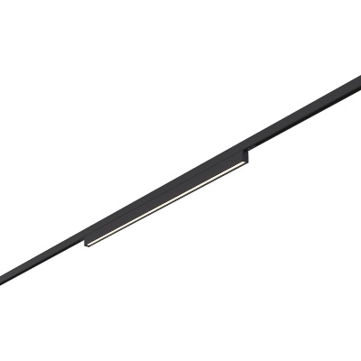 Магнитный трековый светильник Черный LED 1*12W 4000K 320Lm Ra&gt;80 100° IP20 L450xW10xH18 ST665.446.12