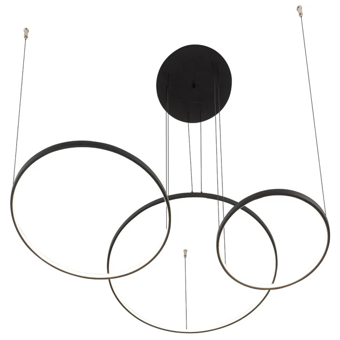 Подвесной светодиодный светильник Nowodvorski Circolo Black 10817