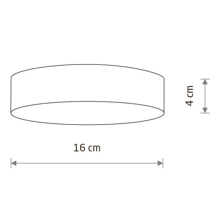 Потолочный cветильник Nowodvorski Lid Round Led Black 10416