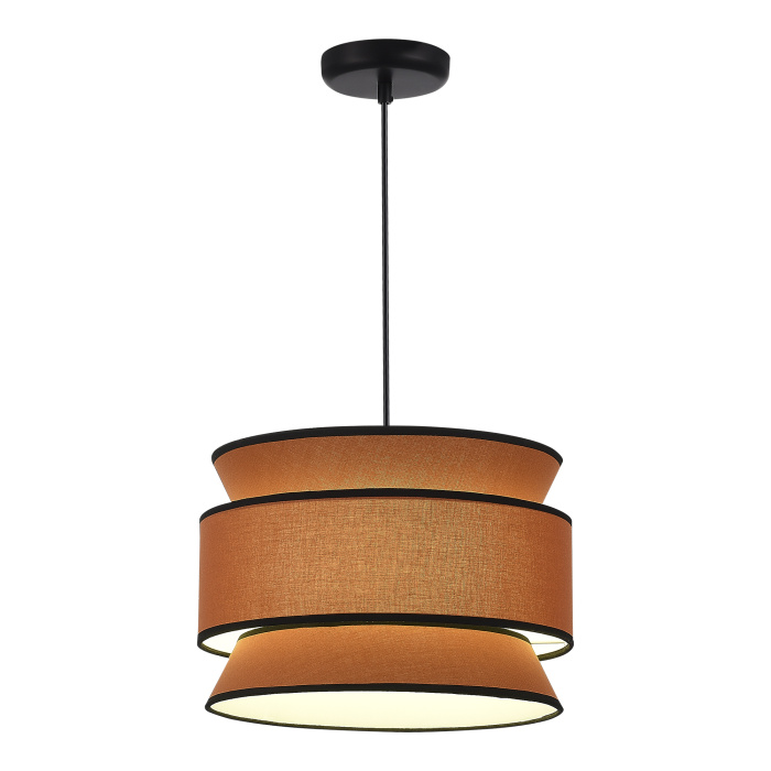 Светильник подвесной ST-Luce Черный/Кирпичный, Черный E27 1*40W SL1354.403.01
