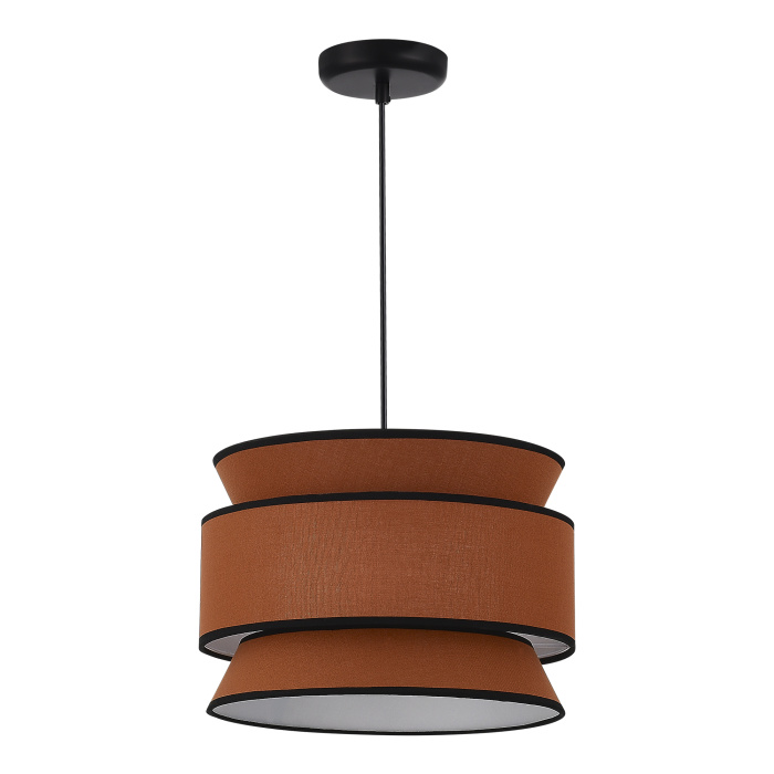 Светильник подвесной ST-Luce Черный/Кирпичный, Черный E27 1*40W SL1354.403.01