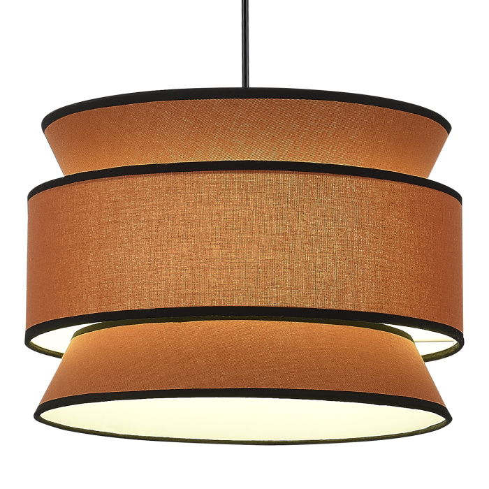 Светильник подвесной ST-Luce Черный/Кирпичный, Черный E27 1*40W SL1354.403.01