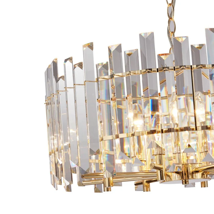 Люстра подвесная хрустальная 2114/03/12P Stilfort, Feeriya
