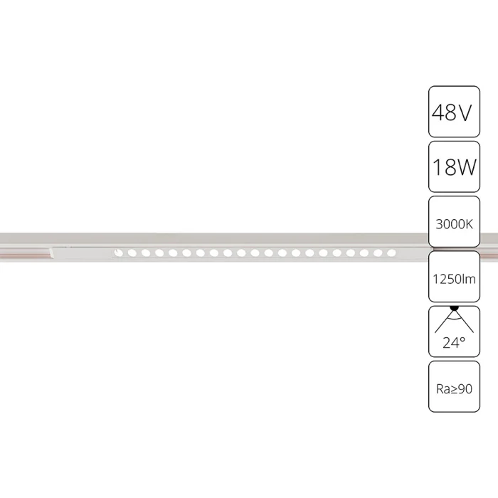 Трековая система магнитная Arte Lamp OPTIMA A7287PL-1WH