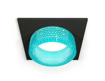 Комплект встраиваемого светильника с композитным хрусталем Ambrella light XC6521043