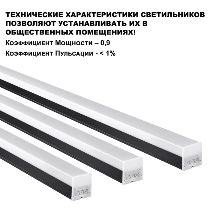 Линейный светильник Novotech Bits 359113