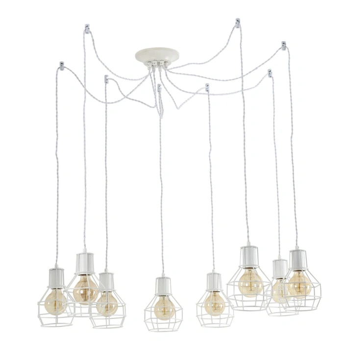 Подвесной светильник паук Arte Lamp Interno A9182SP-8WH