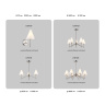 Люстра на штанге Ambrella Light High Light LH57121