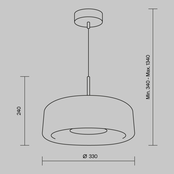 Подвесной светильник Maytoni Madmen MOD127PL-L6BR