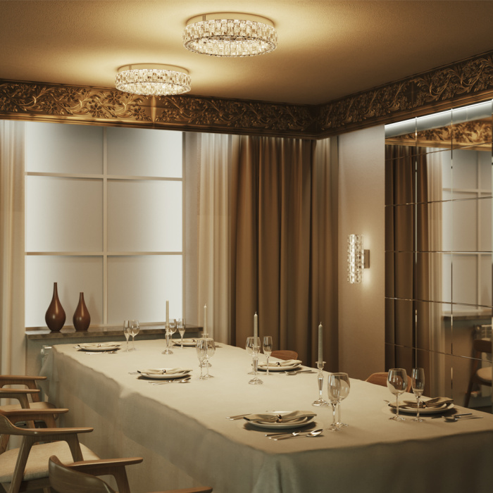 Бра Maytoni Castello MOD335WL-L20CH3K