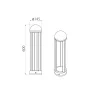 Фонарный столб Natural Concepts Dwell NC-013102RH-60-DG