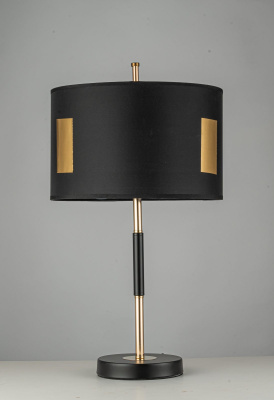 Настольная лампа Arti Lampadari Oggebio E 4.1.T2 BKG