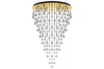 Потолочная хрустальная люстра Arti Lampadari Flusso H 1.4.80.615 G