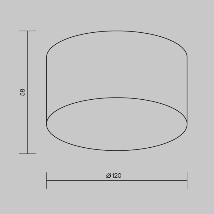 Накладной уличный светильник Maytoni Zon ip O430CL-L15B4K
