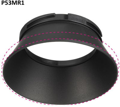 Манжет высокий для акцентных светильников Skytek SkyPORT.53 MOD-R P53MR1