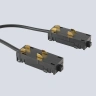 Соединитель питания угловой для накладного шинопровода 220V Crystal Lux CLT 0.205 04 BL
