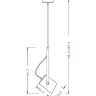 Подвесной светильник Freya Elori FR4004PL-01WB