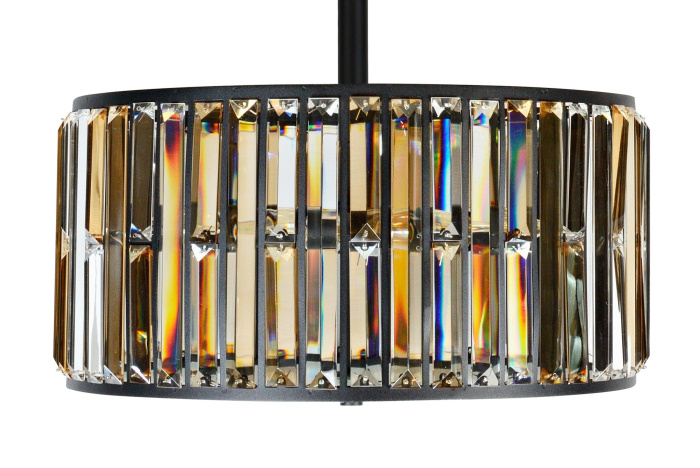 Подвесная люстра iLamp Royal 10390-5P Черная