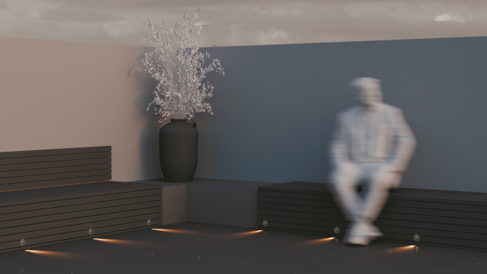 Светильник для ступеней Maytoni Lock O014SL-L3B3K