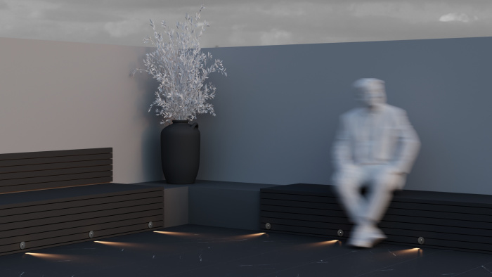 Светильник для ступеней Maytoni Lock O014SL-L3B3K