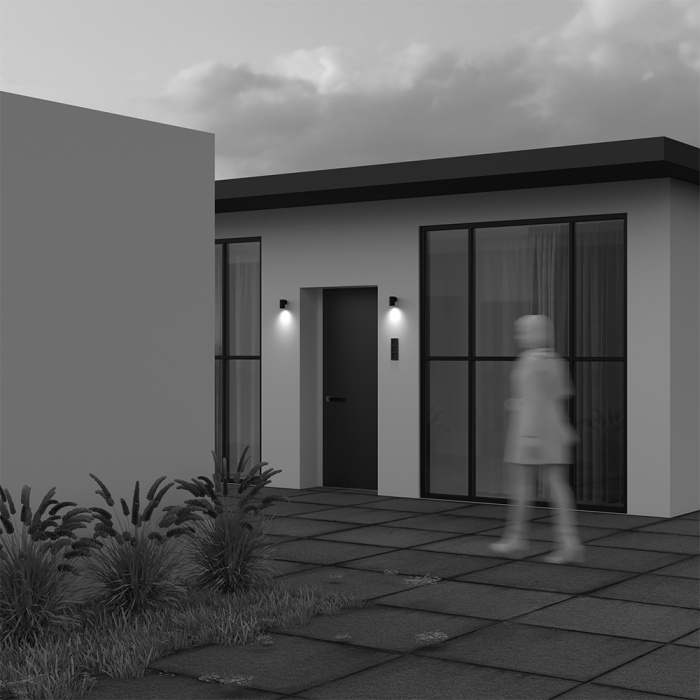 Светильник настенный Maytoni Clyde O493WL-01B