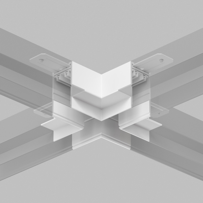 Коннектор Denkirs SMART HIDE TR2114-WH